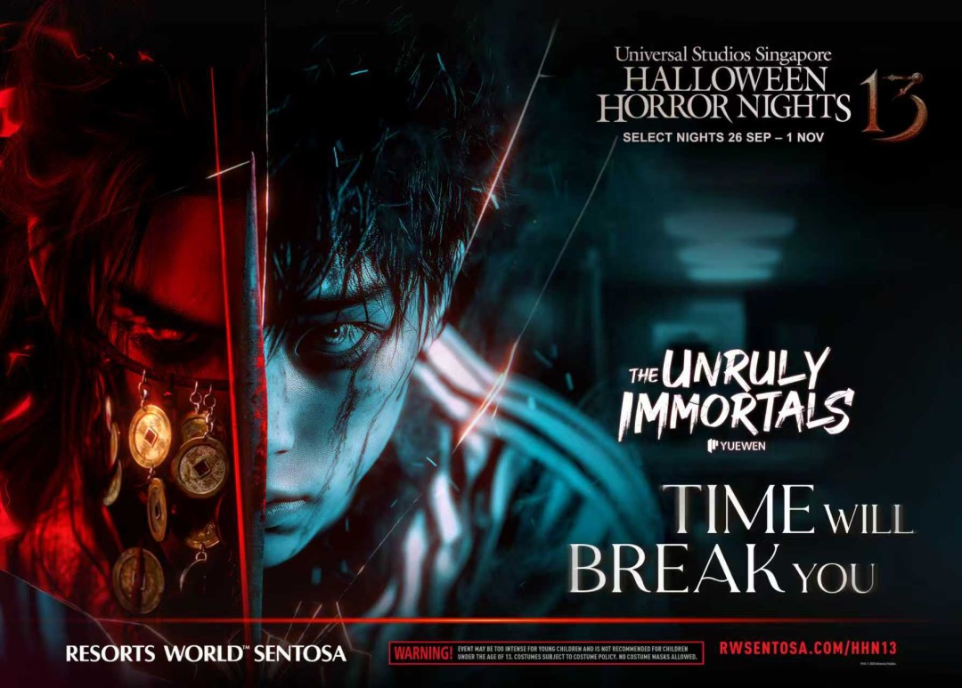 Chinese Entertainment Giant Yuewen Teams Up With Resorts World Sentosa & Universal Studios Singapore Halloween Horror Nights 13 to Create an Immersive Haunted House Experience for The Unruly Immortals