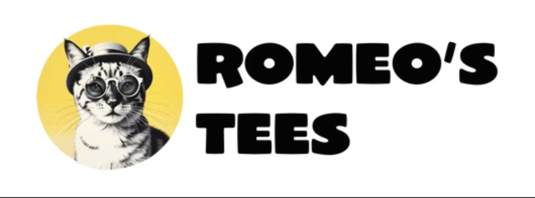 One Rescue Cat Changed Everything: Romeo’s Tees Turns Grief, Gratitude, and Really Good T-Shirts Into Animal Rescue Funding