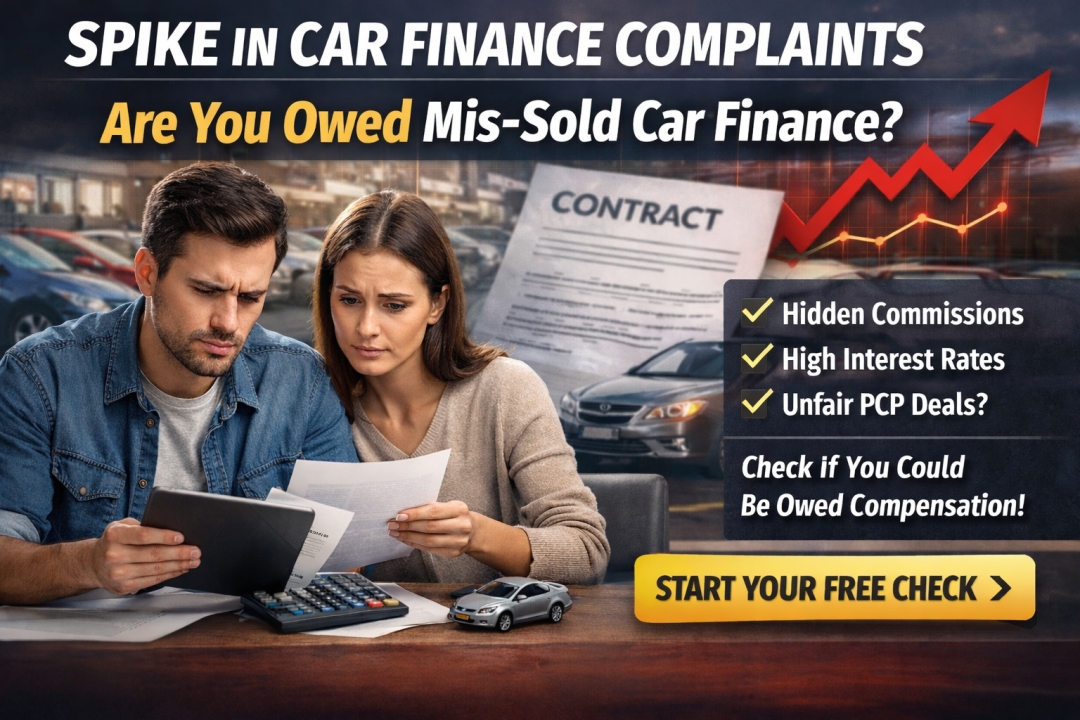 Spike in Car Finance Complaints Reflects Changing Expectations Among UK Drivers Spike in Car Finance Complaints Reflects Changing Expectations Among UK Drivers