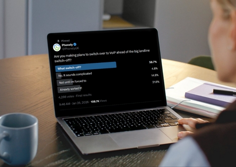 Phonely Warns “PSTN Switch-Off” Awareness Shock as Majority Over 50s Don’t Know It’s Happening Phonely Warns “PSTN Switch-Off” Awareness Shock as Majority Over 50s Don’t Know It’s Happening
